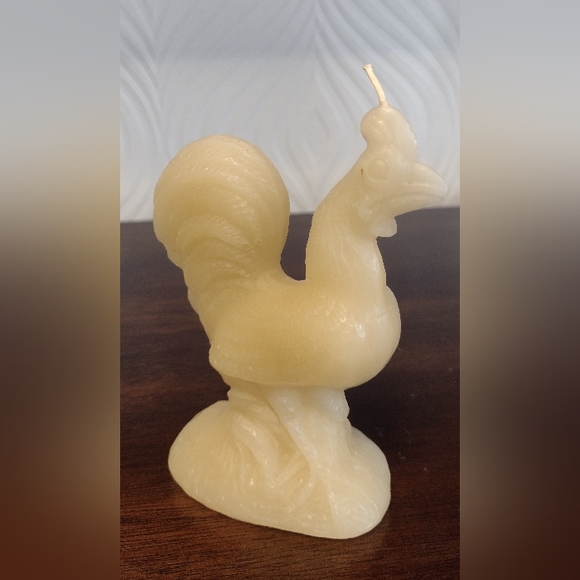 Vintage Artisanal Rooster Candles - Picture 4 of 5